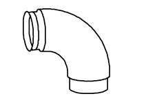 DINEX 18202 Exhaust Pipe